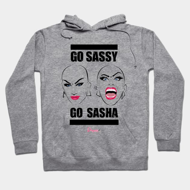 Sasha from Drag Race Hoodie by dragover